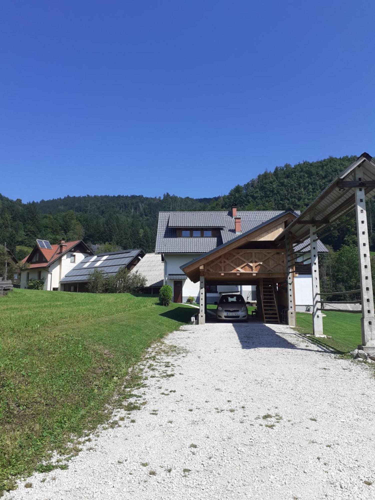 Apartmán Soba Pri Bregarju Bohinj Exteriér fotografie